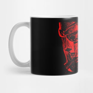 mf doom quote red Mug